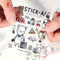 Стикер бумаги Силкпринт логотипа ФСК логотипа ФСК этикетки Эко дружелюбный самоклеющийся бумажный