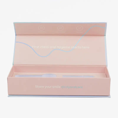 Благосклонности свадьбы пинка логотип подарочной коробки рождества небольшой магнитной роскошной упаковывая изготовленный на заказ