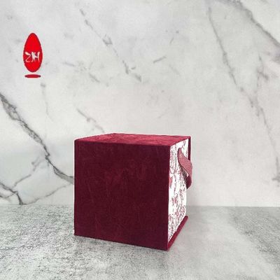 Закрытие вставки бархата коробки подарка бумаги PMS CMYK упаковывая магнитное
